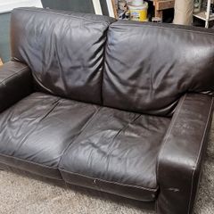 Free leather Couch