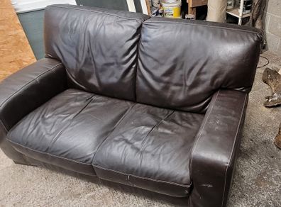Free leather Couch