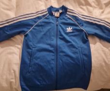 Girls Adidas tracksuit top
