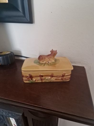 butter dish vintage
