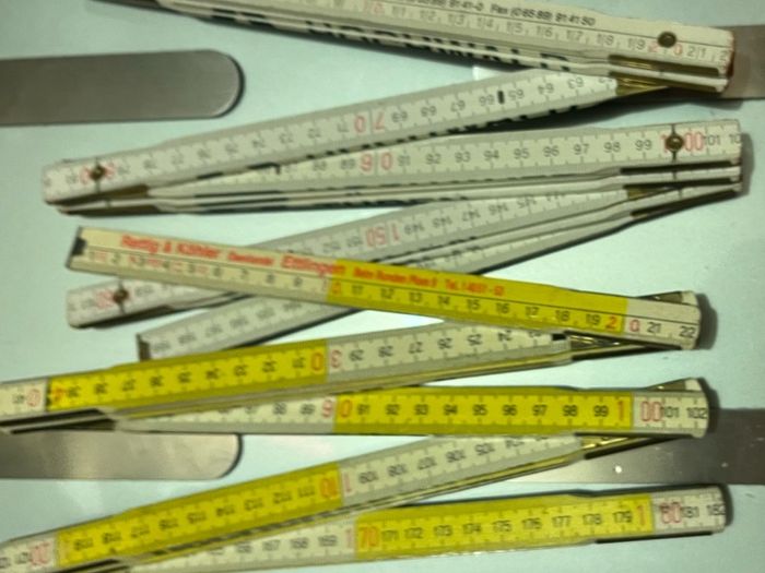 Vintage carpentry measure 2 meters