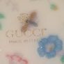 Vintage GUCCI coasters flora and fauna acrylic set of 4 Genuine Rare Image 6