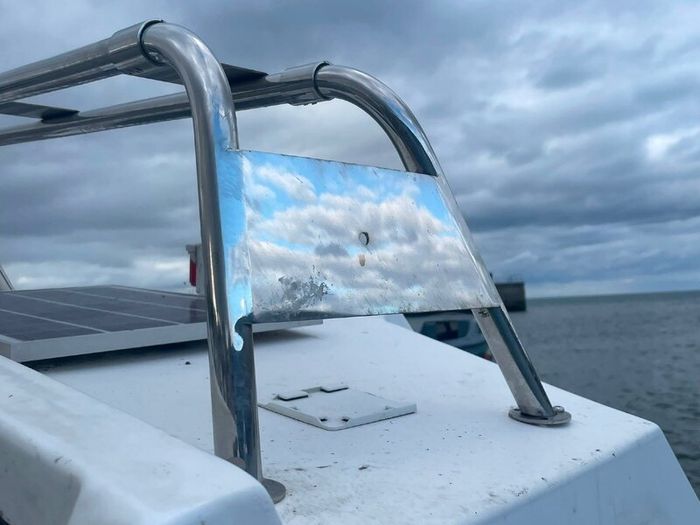 Sea hog sea trooper fishing boat