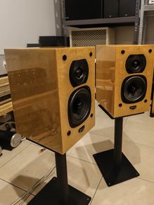 Quad 77-11L monitor stereo audio bookshelf speakers Hifi High End like New