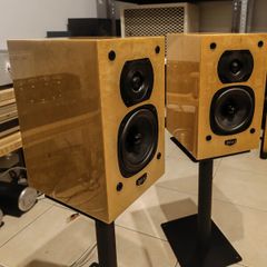 Quad 77-11L monitor stereo audio bookshelf speakers Hifi High End like New