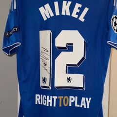 Signed John Obi Mikel Jersey