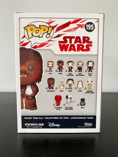 Star Wars - Chewbacca (with Porg) Funko #195