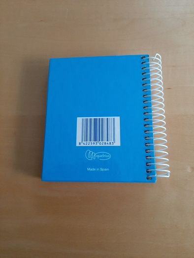 Mini spiral notebook