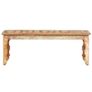 Coffee Table 110x50x40 cm Solid Reclaimed Wood Image 2