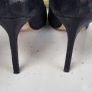 DUNE Navy Round Toe High Heels Sz 41 (Fit 8-8.5UK) Image 3