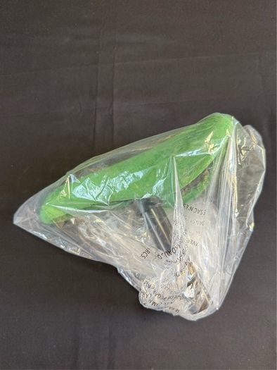 Mafiabikes BMX / Kids Bike Seat with 25.4mm Post Green Excellent Condition
