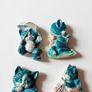 1960s cat magnets x 4 Image 3