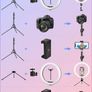 Ring Light with Tripod Stand & Phone Holder Tall, 12.6 inch Selfie Ring Lights for Makeup, Live Streaming, Tik tok, YouTube Video, Dimmable LED Circle Lights with Remote Total Height 187 cm/73.6 Inch (FREE POSTAGE) Image 3