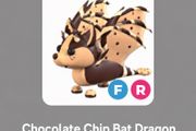 Roblox Adopt Me Pet - Chocolate Chip Bat Dragon (FR)