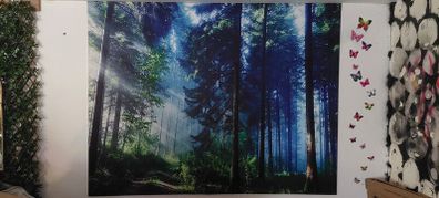 Wall Tapestry Forest Scene