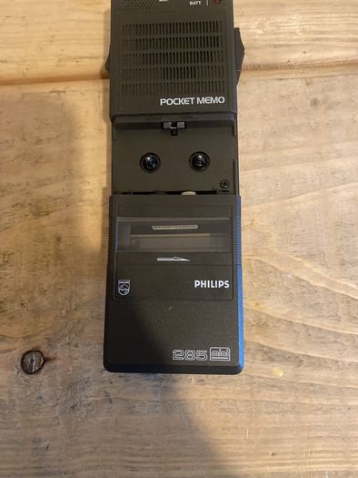 Rare Vintage Philips Pocket Memo 285 Mini