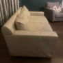 Two seater sofa - cream Image 3