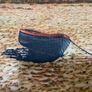 Vintage signed oil painting Millisle beach CO Down Image 3