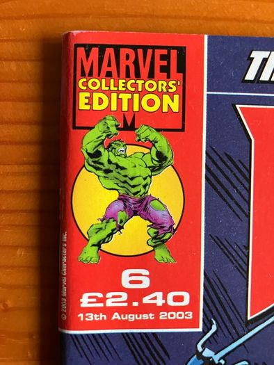 Comic: 'Daredevil And The Incredible Hulk' no.6 (13/08/2003)