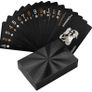 Cool Black Gold Foil Poker Playing Cards, Waterproof Deck of Cards with Gift Box, Use for Party and Game MULTIPLE COLOURS AVAILABLE, SEE PHOTOS (FREE POSTAGE) Image 3