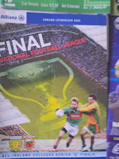 10 X GAA NFL Programmes