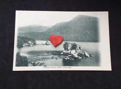 Ireland Postcard : Colleen Bawn Rock , Killarney , Co. Kerry , A Valentines Series Postcard
