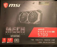 Graphics Card 8GB MSI Radeon RX 5700