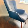 JYSK armchair and matching footstool set Image 7