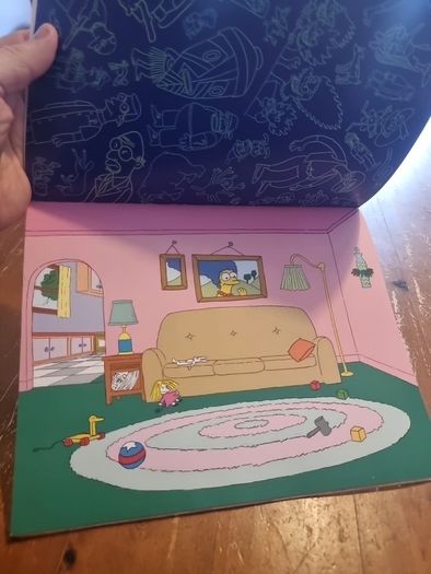 The Simpsons' Rainy Day Fun Book (paperback)