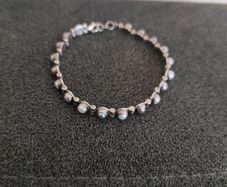 Silver 925 freshwater pearl bracelet