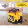 360 Rotation Laser Level Auto Self-Leveling Vertical Horizontal Scanning Professional Measurement Construction Tool kit Image 5