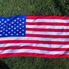 Large American flag