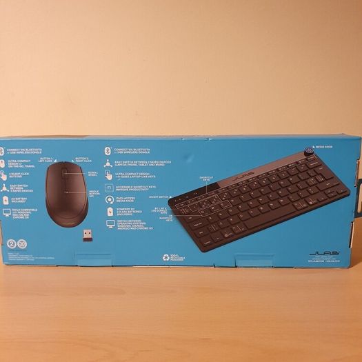 New, sealed usb Wireless/Bluetooth keyboard and mouse jlab go  multi-device