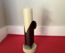Solid Bronze-  PADRAIG O MURCHU) Candle Holder