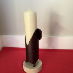 Solid Bronze-  PADRAIG O MURCHU) Candle Holder