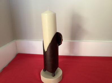 Solid Bronze-  PADRAIG O MURCHU) Candle Holder