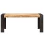 Dining Table 180x90x76 cm Solid Mango Wood Image 2