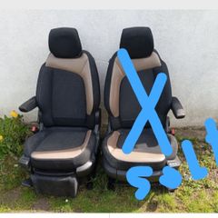 Driver's seat, passenger's seat