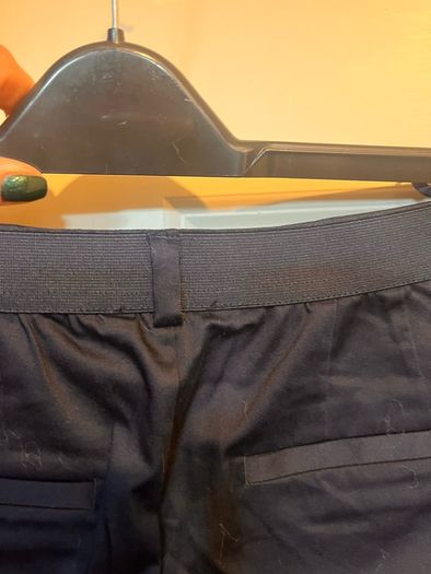 New dunes navy skinny fit trousers size 10
