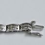 Brand New 10ct White Gold Diamond Tennis Bracelet Image 7