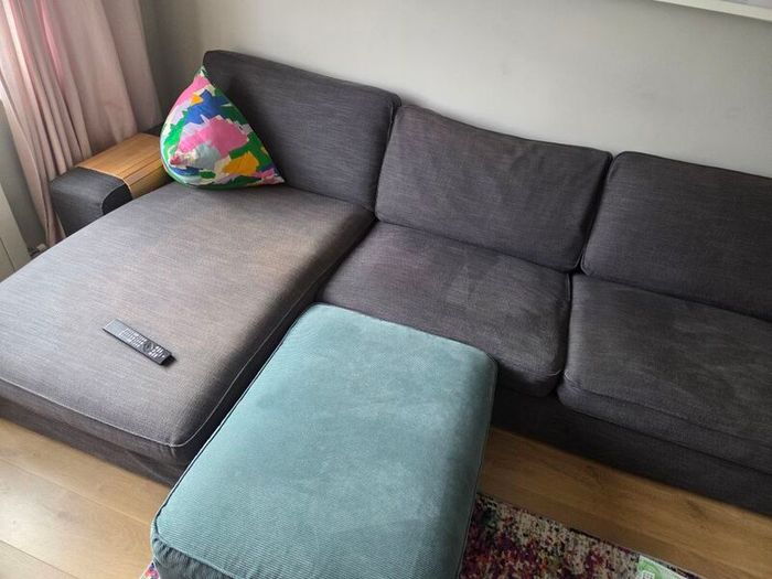 kivik 3 seat sofa and chaise