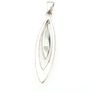 925 Vintage Sterling Silver & Mother of Pearl Pendant Image 4