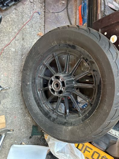 harley davidson 13 spoke mag wheels