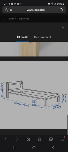 Ikea bed frame