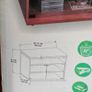 Flat packed, TV swivel stand, new in box. Image 3