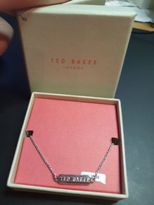 NEW Ted Baker chain Braclet Silver color RRp 49 euro NEW & bOXED