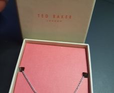 NEW Ted Baker chain Braclet Silver color RRp 49 euro NEW & bOXED