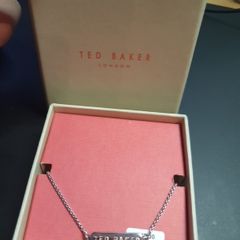 NEW Ted Baker chain Braclet Silver color RRp 49 euro NEW & bOXED