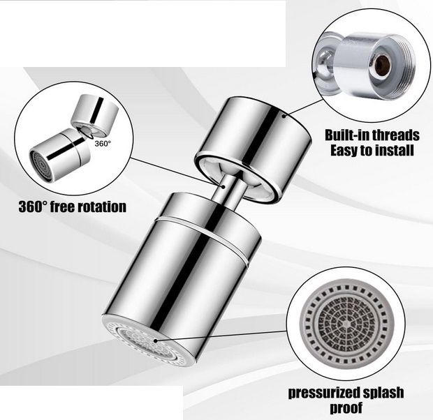 360o Rotatable FM22/M24 Kitchen Tap Aerator
