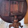 Mahogany tilt top table Image 3